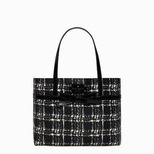 Kate Spade Belleville Helena Plaid tote